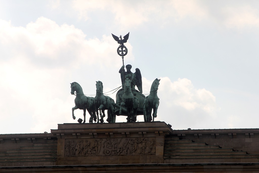 Quadriga Atop Brandenburg Gate